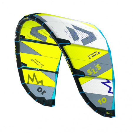 AILE DE KITESURF DUOTONE REBEL SLS 2024 LIME/DARK GREY