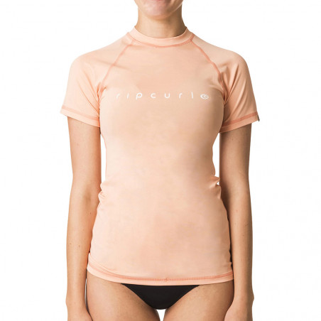 LYCRA Femme RIP CURL SUNNY Manches Courtes PECHE