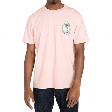 T-shirt RVCA Skull Bonnet pale/mauve M