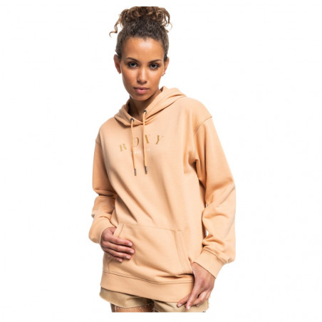 Sweat à capuche Surf stoked beige Roxy