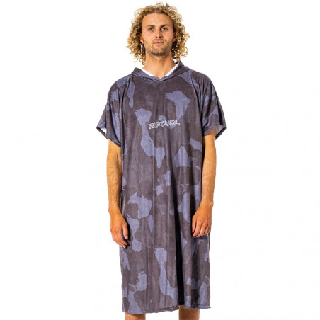 Poncho Mix up bleu RIP CURL