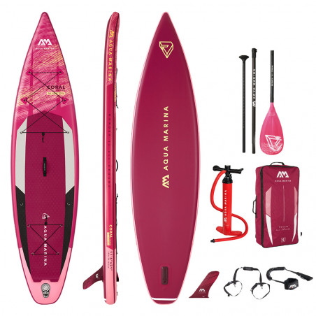 PADDLE AQUA MARINA CORAL TOURING 11.6