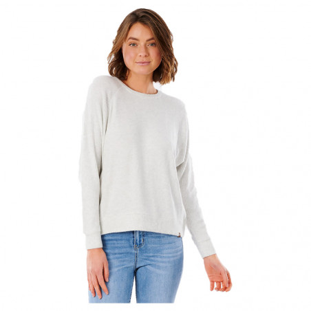 Pull Cosy II fleece Femme Beige RIP CURL