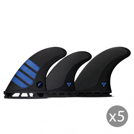 DERIVES SURF FUTURES FINS F6 5-FIN SET ALPHA Tri-quad