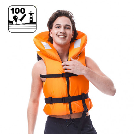 GILET DE SAUVETAGE JOBE COMFORT BOATING VEST ORANGE