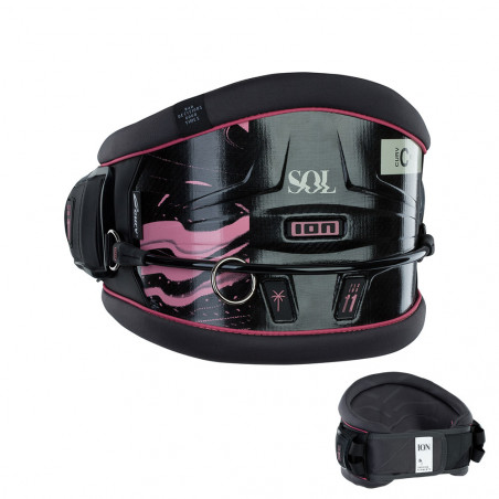 HARNAIS KITESURF ION SOL CURV 11 FEMME NOIR