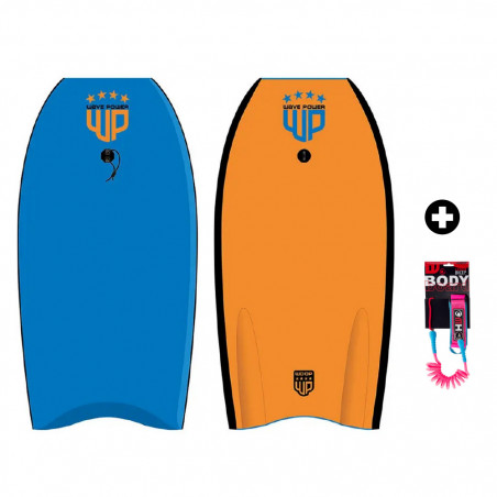 BODYBOARD WOOP EPS WAVE POWER BLEU/ORANGE