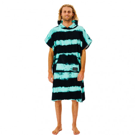 PONCHO RIPCURL COMBO PRINT NOIR