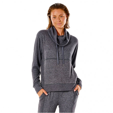 Sweat Col roulé RIP CURL Cosy II Femme Gris