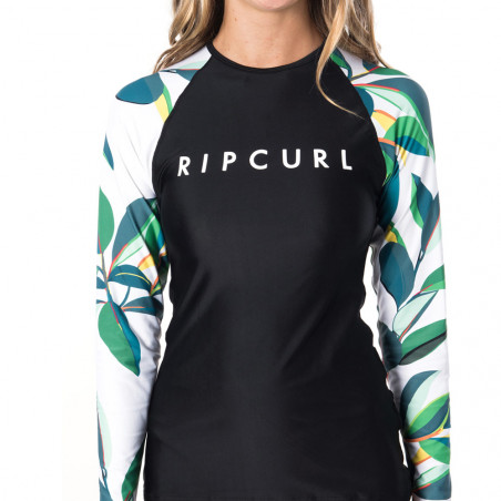 LYCRA Femme RIP CURL BLANCO BAY RELAXED MANCHES LONGUES