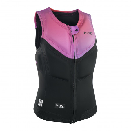 GILET IMPACT FEMME ION IVY FRONTZIP ROSE DARK