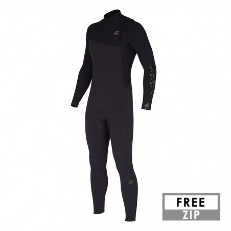 COMBINAISON BILLABONG REVOLUTION 3/2 FREEZIP NOIR