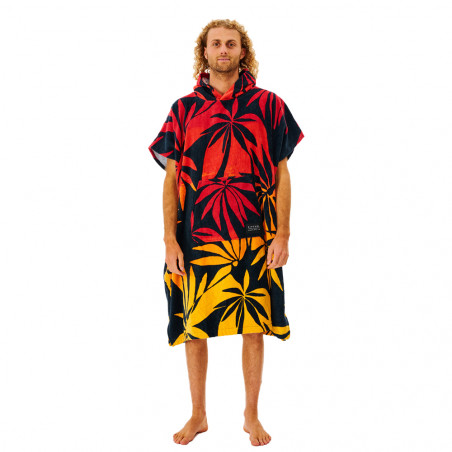 PONCHO RIPCURL COMBO PRINT RED