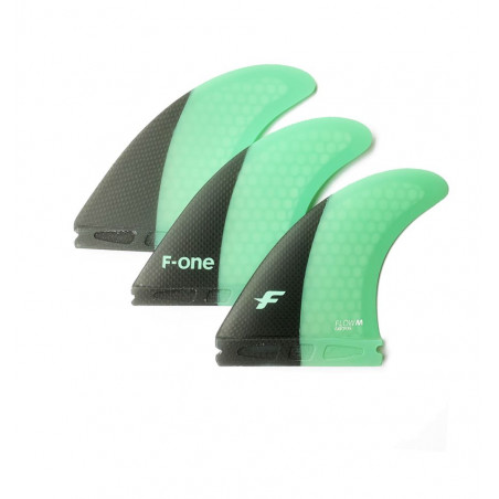 AILERON F-ONE FLOW M CARBON SET DE 3 MENTHE M