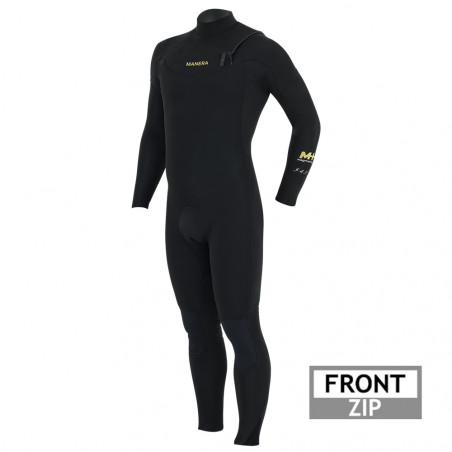 COMBINAISON MANERA MAGMA 5/4/3 FRONTZIP NOIR