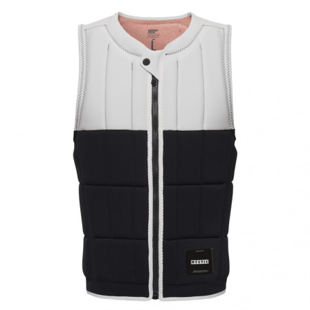 GILET IMPACT MYSTIC RENEGADE FRONTZIP NOIR/BLANC