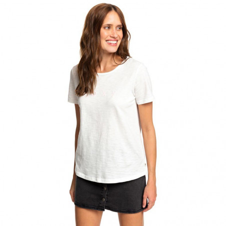 T-SHIRT ROXY SUNSET BLANC POUR FEMME