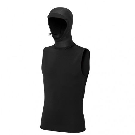 Top Neoprene Mystic 3/2 avec Cagoule Noir