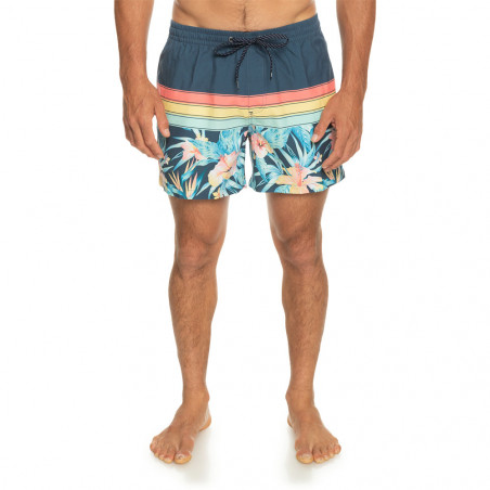 BOARDSHORT QUIKSILVER FLORAL 15 NAVY FLOWER