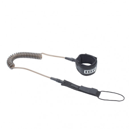 LEASH DE SUP ION CORE LEASH COILED NOIR