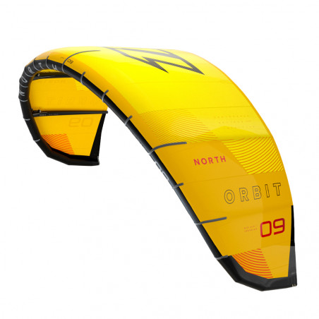 AILE DE KITESURF NORTH ORBIT 2023 JAUNE