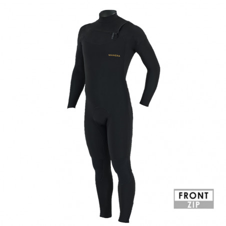 COMBINAISON MANERA ALT METEOR 4/3 FRONTZIP NOIR