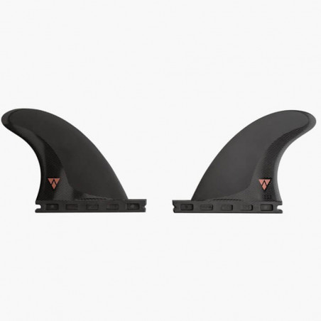 AILERONS SURF FUTURES FINS QD2 3.75 ALPHA Rear Quad