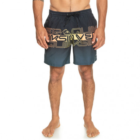 BOARDSHORT QUIKSILVER WORLD BLOCK NOIR