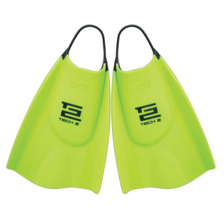 PALMES DE BODYBOARD HYDRO TECH 2 FINS JAUNE