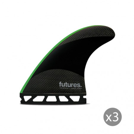 AILERONS SURF FUTURES JOHN JOHN FLORENCE TECHFLEX Thruster