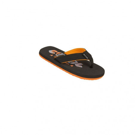 TONGS COOL SHOE DONY BOY ENFANT NOIR ORANGE