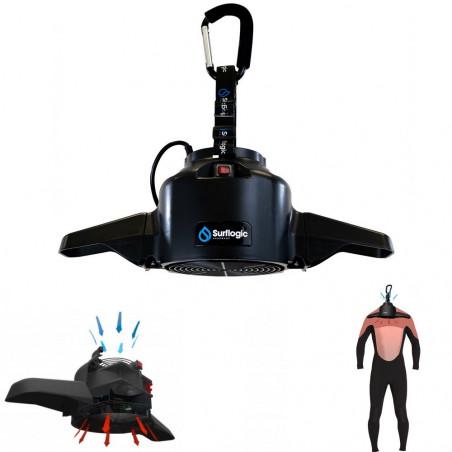 CINTRE SECHOIR ELECTRIQUE SURFLOGIC WETSUIT PRO DRYER POUR COMBINAISON V2