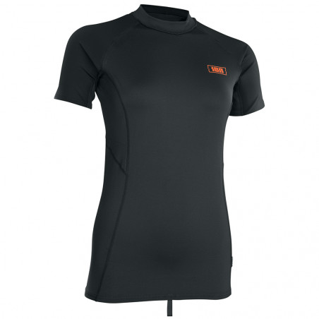 TOP THERMO FEMME ION MANCHES COURTES NOIR