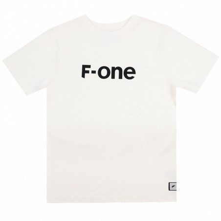 T SHIRT PODIUM F ONE BLANC