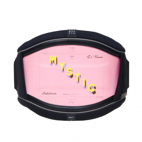 Harnais Femme Kitesurf Mystic Gem JL rose