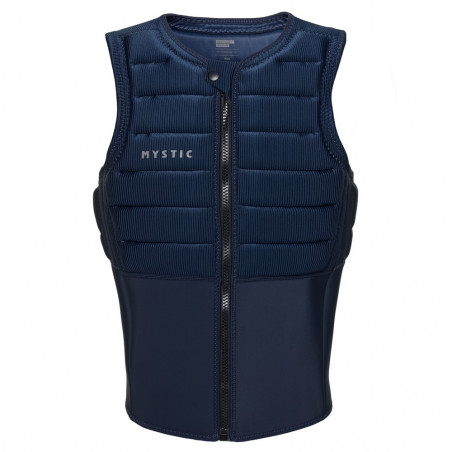 Gilet Impact Kitesurf Mystic Majestic frontzip bleu nuit