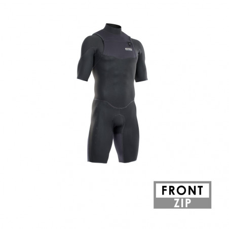 SHORTY ION ELEMENT 2/2 FRONTZIP NOIR