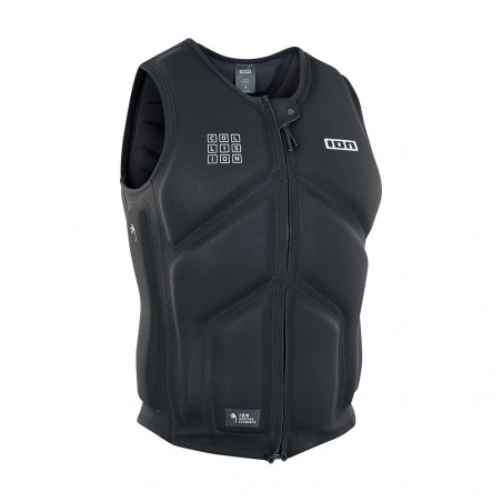 Gilet Impact Wake Ion Collision Core Front Zip Noir