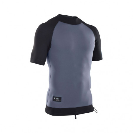 TOP NEOPRENE ION 2/2 MANCHES COURTES BLEU/NOIR