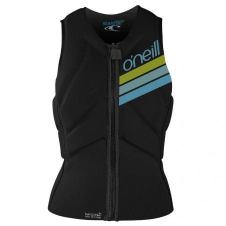 GILET ONEILL SLASHER KITE VEST FEMME NOIR