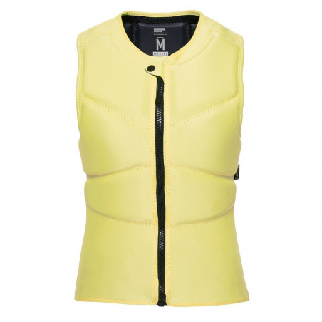 Gilet Impact Femme Kitesurf Mystic Star frontzip jaune