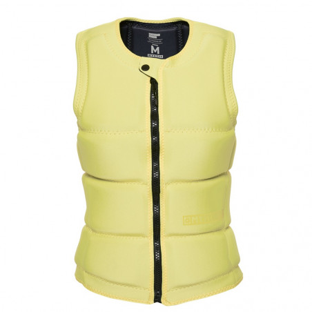 Gilet Impact Femme Mystic Star frontzip jaune