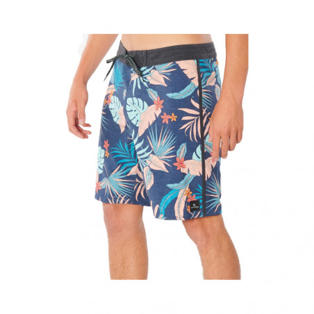 BOARDSHORT RIP CURL - MIRAGE VISIONS - BLEU FLEURS