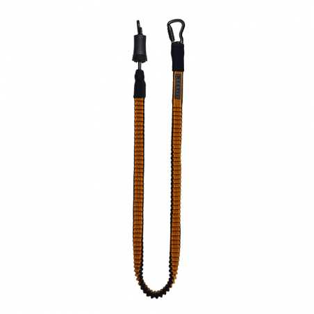 LEASH LONG MYSTIC KITE SAFETY BLACK / ORANGE 100CM