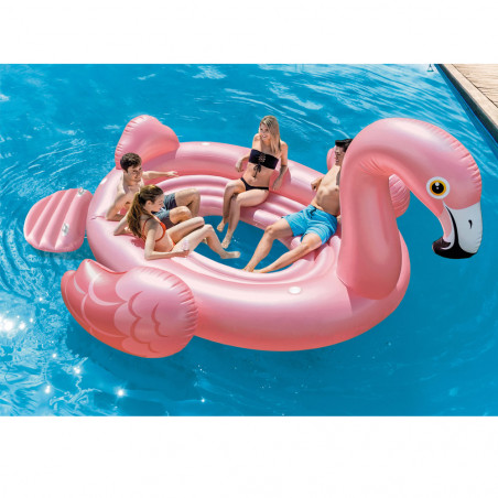 GEANTE BOUEE FLAMANT ROSE PARTY INTEX