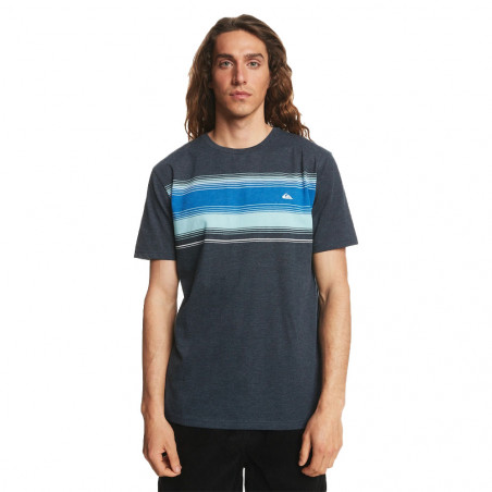 T-SHIRT QUIKSILVER FADE BACK NAVY