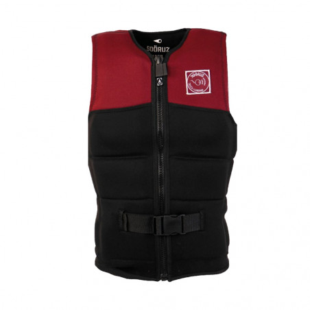 Impact Vest Sooruz Jules Charraud Pro Model Frontzip Wine