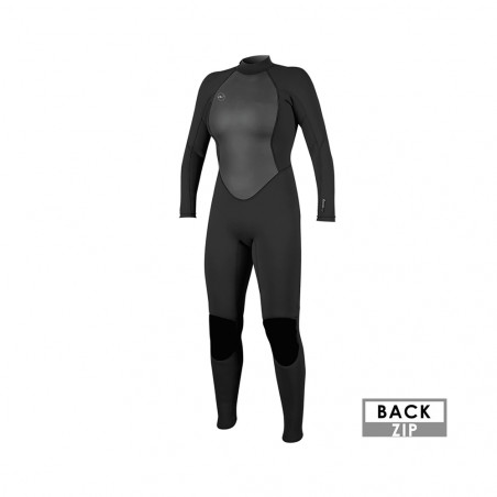 COMBINAISON FEMME O'NEILL REACTOR-2 3/2 BACKZIP NOIR