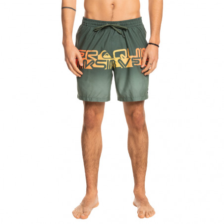 Boardshorts wordblock volley vert Quiksilver