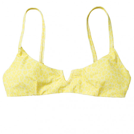 Haut de maillot de bain Mystic Mesmerizing jaune femme